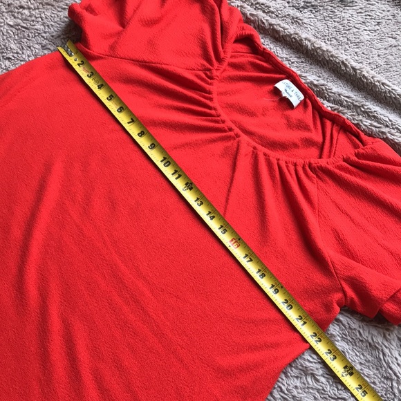 Madewell TeXTURE & Thread tiered sleeve dress - Picture 11 of 11